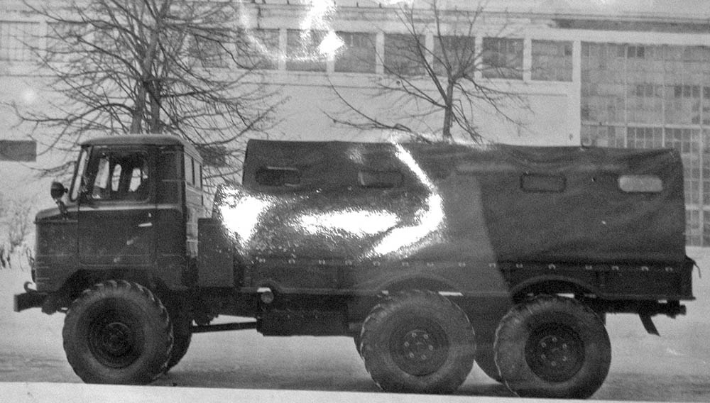 Уникальные советские автомобили » Blog Archive » ГАЗ-34 – трехосная ...