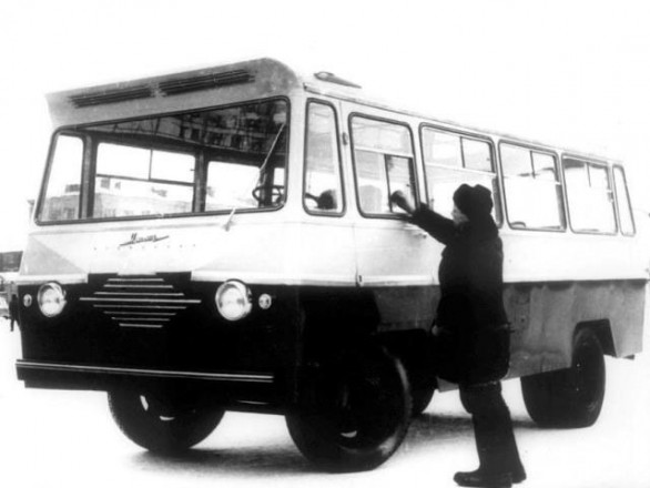 Уралец-66 - прототип автобуса для министерства культуры